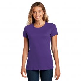 District DM104L Women\'s Perfect Weight Tee - Purple