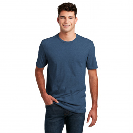 District DM108 Perfect Blend Tee - Deep Royal Fleck