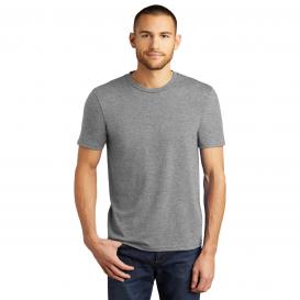 District DM130 Perfect Tri Crew Tee - Grey Frost
