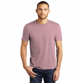 District DM130 Perfect Tri Crew Tee - Heathered Lavender