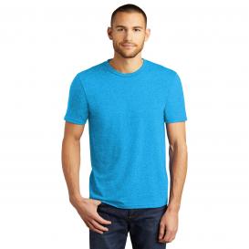 District DM130 Perfect Tri Crew Tee - Turquoise Frost