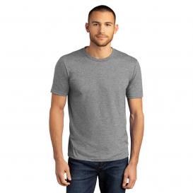 District DM130DTG Perfect Tri DTG Tee - Grey Frost