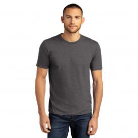District DM130DTG Perfect Tri DTG Tee - Heathered Charcoal