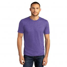 District DM130DTG Perfect Tri DTG Tee - Purple Frost
