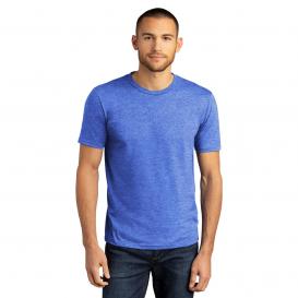 District DM130DTG Perfect Tri DTG Tee - Royal Frost