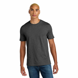 District DT106 Perfect Weight Icon Tee - Heathered Charcoal