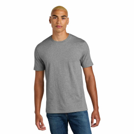 District DT106 Perfect Weight Icon Tee - Heathered Steel