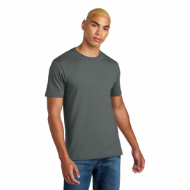 District DT106 Perfect Weight Icon Tee - Metal Grey