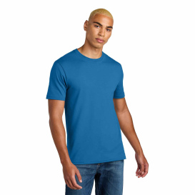 District DT106 Perfect Weight Icon Tee - Bright Blue