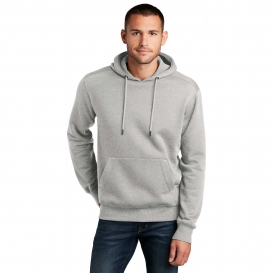 District DT1101 Perfect Weight Fleece Hoodie - Heathered Steel