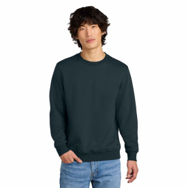 District DT1106 Perfect Weight Fleece Crew - New Navy