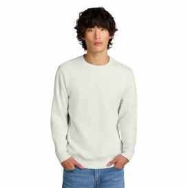 District DT1106 Perfect Weight Fleece Crew - White Onyx