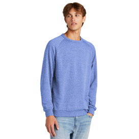 District DT1304 Perfect Tri Fleece Crewneck Sweatshirt - Royal Frost