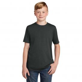 District DT130Y Youth Perfect Tri Tee - Black Frost