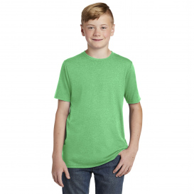 District DT130Y Youth Perfect Tri Tee - Green Frost