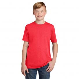 District DT130Y Youth Perfect Tri Tee - Red Frost