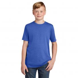 District DT130Y Youth Perfect Tri Tee - Royal Frost