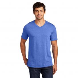 District DT1350 Perfect Tri V-Neck Tee - Royal Frost