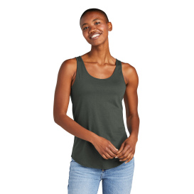 District DT151 Women\'s Perfect Tri Relaxed Tank - Deepest Grey