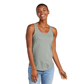 District DT151 Women\'s Perfect Tri Relaxed Tank - Heathered Grey