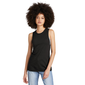 District DT153 Women\'s Perfect Tri Muscle Tank - Black