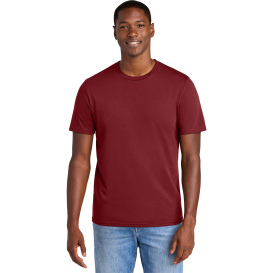 District DT184 Perfect Weight CVC Tee - Garnet