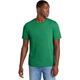 District DT184 Perfect Weight CVC Tee - Meadow Green Heather