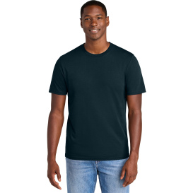 District DT184 Perfect Weight CVC Tee - Navy Blue