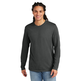 District DT2103 Wash Long Sleeve Tee - Graphite