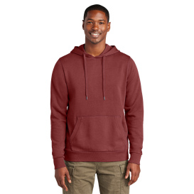 District DT2200 Wash Fleece Hoodie - Garnet