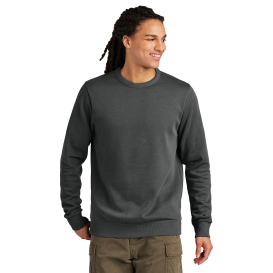 District DT2204 Wash Fleece Crew - Graphite