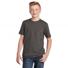 District DT6000Y Youth Very Important Tee - Heathered Charcoal