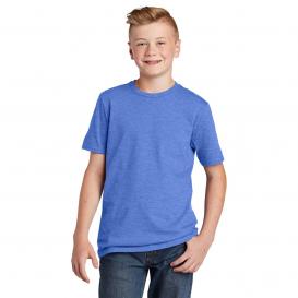 District DT6000Y Youth Very Important Tee - Heathered Royal