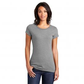 District DT6001 Women\'s Fitted Very Important Tee - Grey Frost