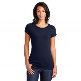 District DT6001 Women\'s Fitted Very Important Tee - New Navy