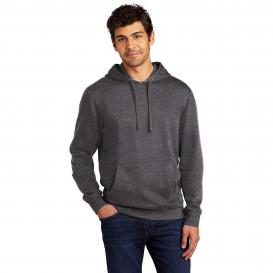 District DT6100 V.I.T. Fleece Pullover Hoodie - Heathered Charcoal