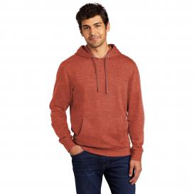 District DT6100 V.I.T. Fleece Pullover Hoodie - Heathered Russet