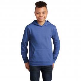 District DT6100Y Youth V.I.T. Fleece Hoodie - Royal Frost