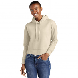 District DT6101 Womens V.I.T. Fleece Hoodie - Gardenia