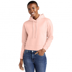 District DT6101 Womens V.I.T. Fleece Hoodie - Rosewater Pink