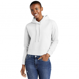 District DT6101 Womens V.I.T. Fleece Hoodie - White