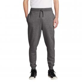 District DT6107 District V.I.T. Fleece Joggers - Heathered Charcoal