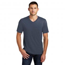 District DT6500 Very Important Tee V-Neck - Heathered Navy