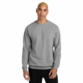 District DT7804 - Cloud Fleece Crew - Heathered Steel