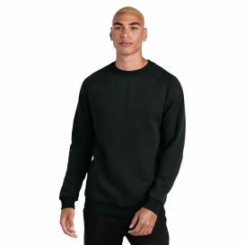 District DT7804 - Cloud Fleece Crew - Jet Black