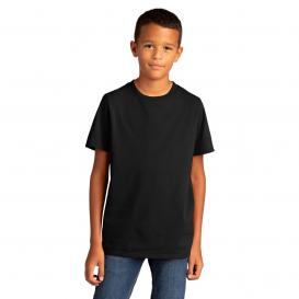 District DT8000Y Youth Re-Tee - Black