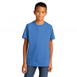 District DT8000Y Youth Re-Tee - Blue Heather