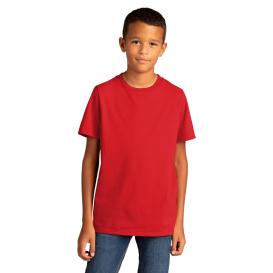 District DT8000Y Youth Re-Tee - Ruby Red