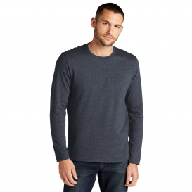 District DT8003 Re-Tee Long Sleeve - Heathered Navy