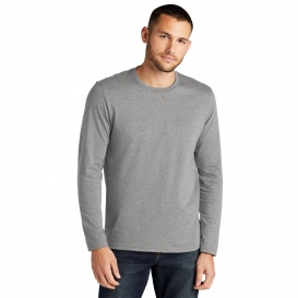 District DT8003 Re-Tee Long Sleeve - Light Heather Grey